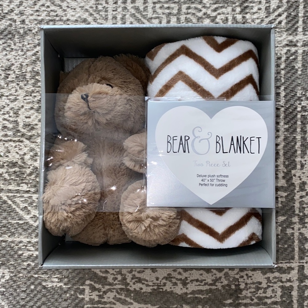 Bear and Blanket Set